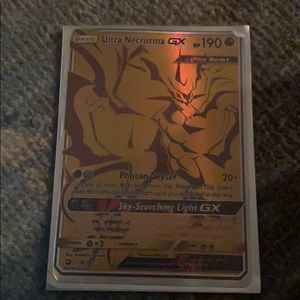 Ultra necrozma GX very rare